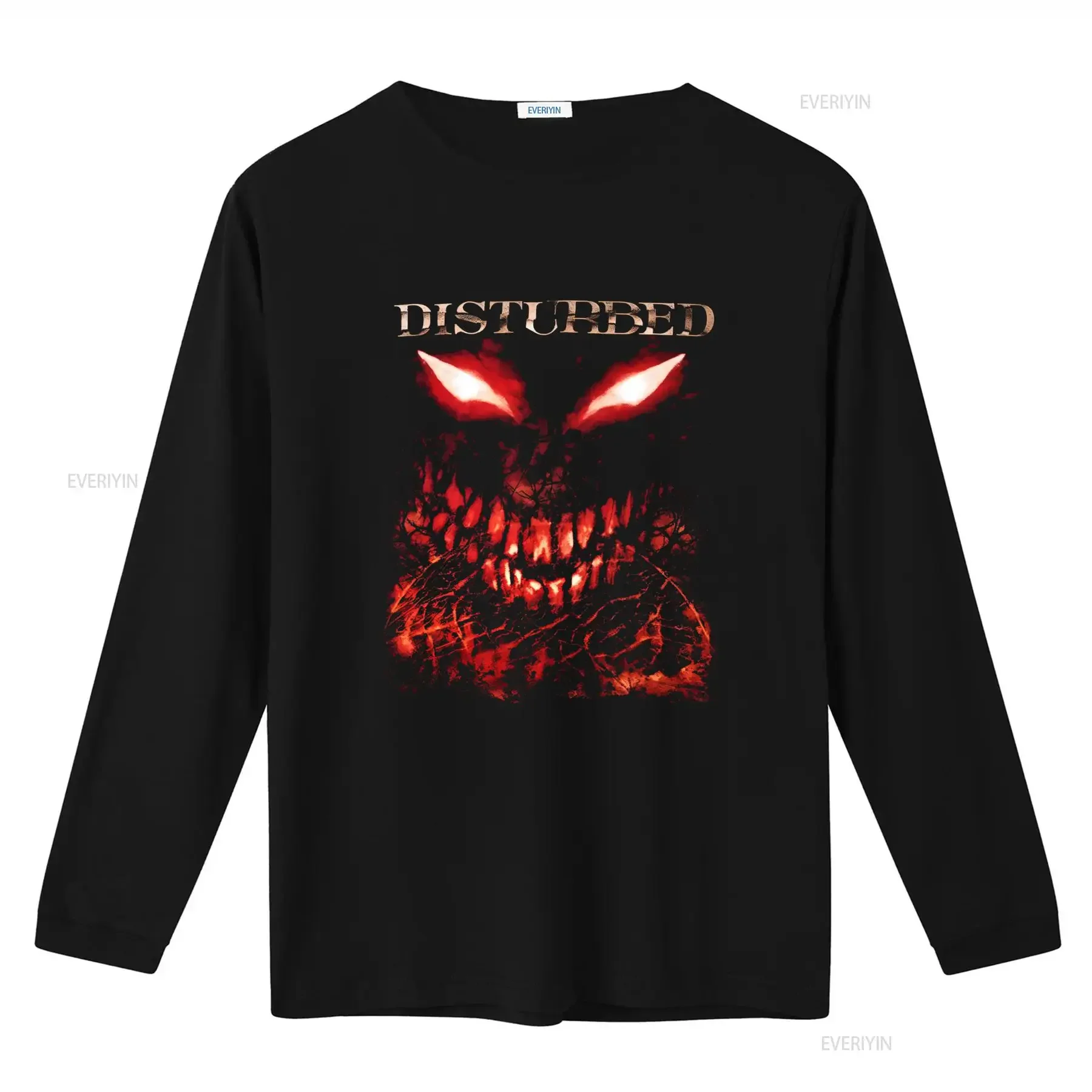 New Rare Disturbed Album Divisive Cotton T Shirt S 235XL Rock Band vintage Washed Unisex Slightly Comfortable designer clothes