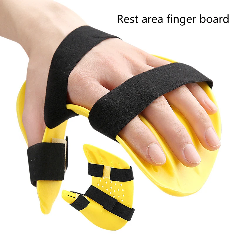 Finger Corrector Board Hand Wrist Finger Orthotics Extended Type Fingerboard for Training Stroke Hemiplegia Hand Splint Support