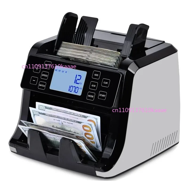 

Bank Grade Money Counter Machine Mixed Denomination Paper Currency Sorting Machine Fitness Mixed Value Currency Counter