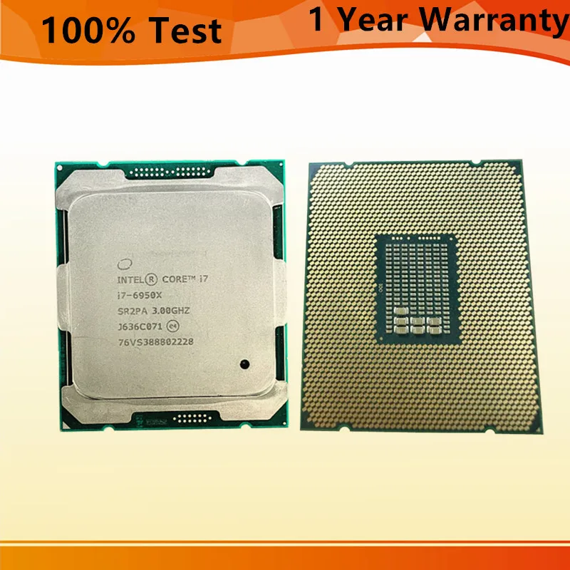 インテル Core i7-6950X CPU 14nm 10 コア 20 スレッド 3.0GHz 25MB