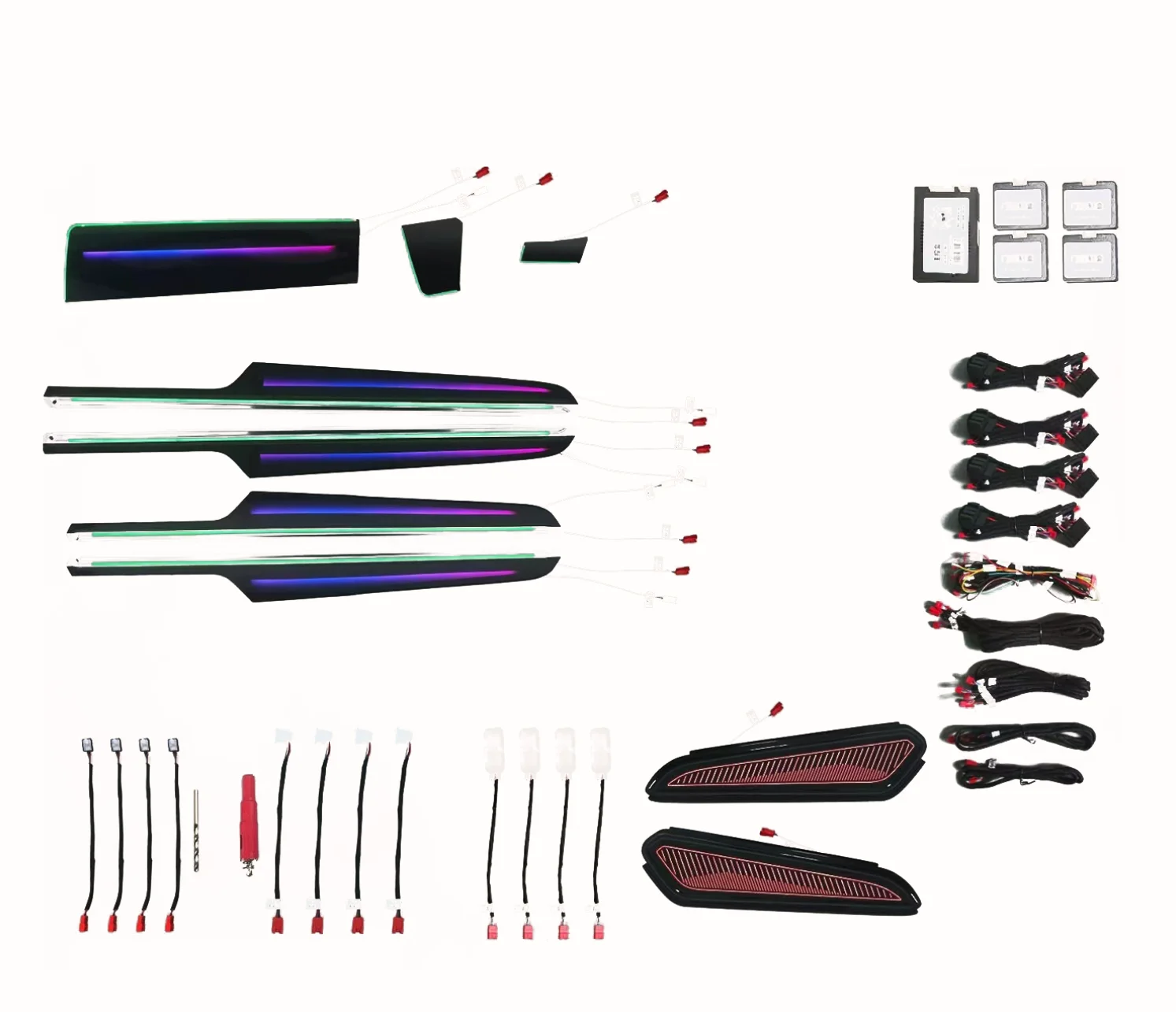 

Ambient Lights Streamer Dynamic +saddle Fiber for Porsche Macan (2014-2025)