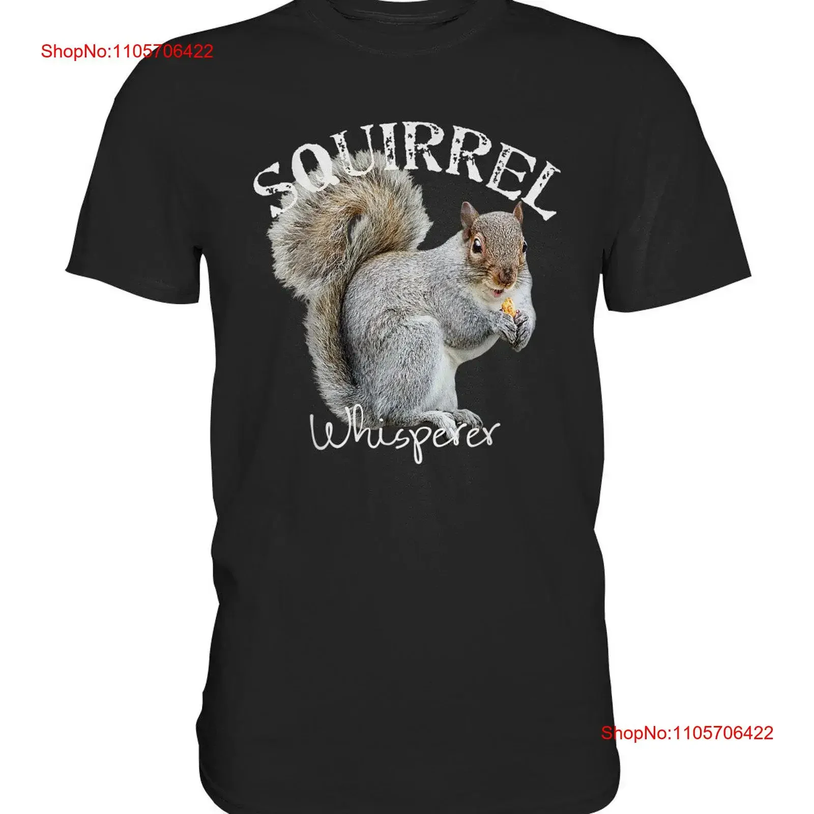 Squirrel Whisperer Fall Saying Rodent T Shirt Premium vintage Washed Soft Unisex streetwear Top For Everyday Wear fashion