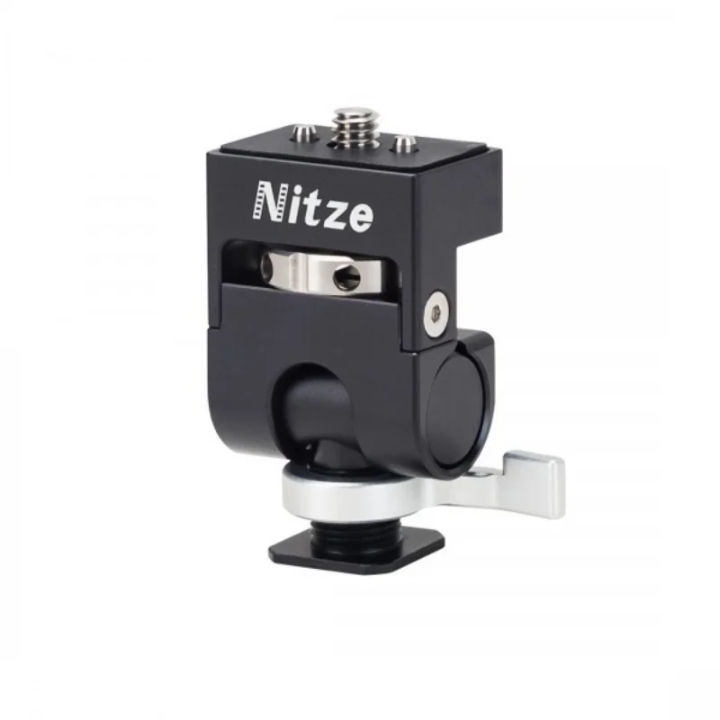 

NITZE ELF Series Monitor Arm (QR Cold Shoe to 1/4"-20 Screw with ARRI Locating Pin) - N54-G1