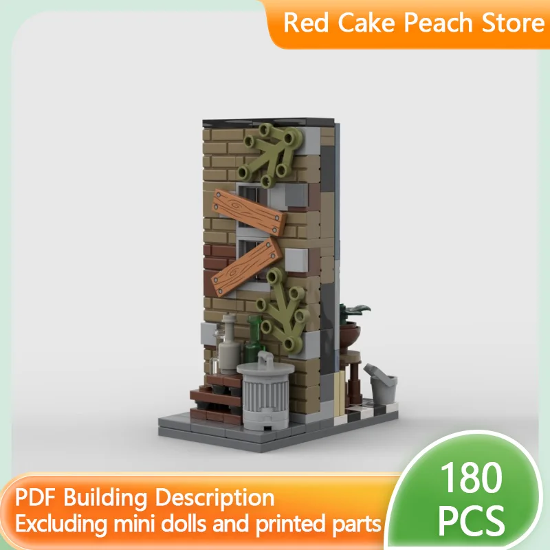 

City Street View Model MOC Building Bricks Flower Shop Scene Modular Technology Children Holiday Gifts Assemble Toys Suit