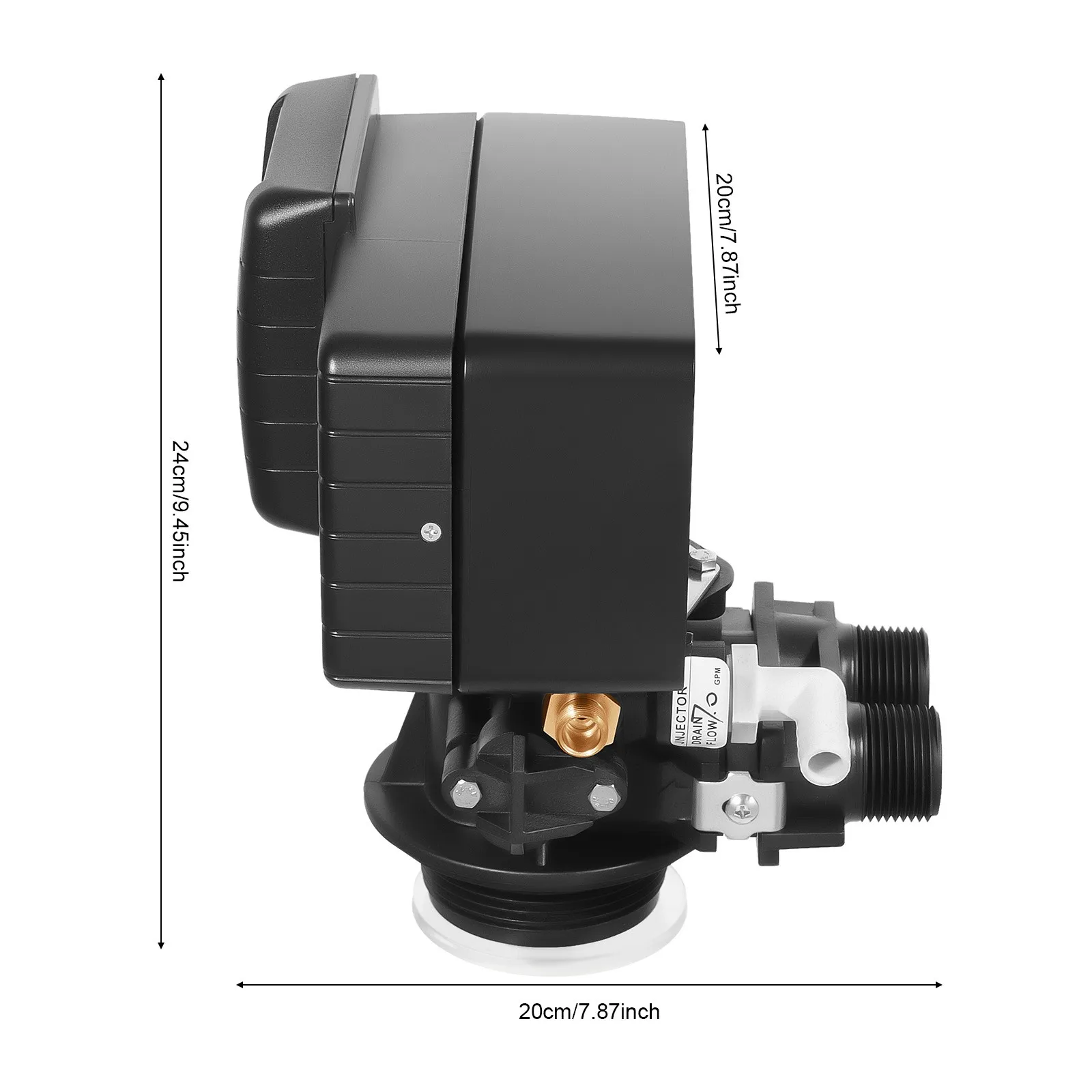 Automatic Water Softener Control Valve 2T/H Flow, 5600xstst Model for Home Water Purification System