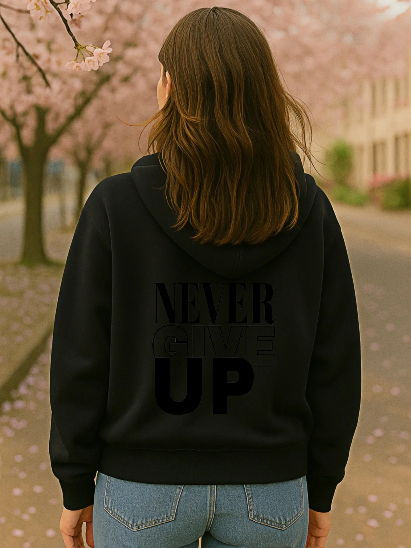 Essential Hoodie, Buchstabendruck, lässige Streetwear, mit Fleece gefüttert, lässige Alltagskleidung, für Männer, Teenager, junge Männer, Studenten