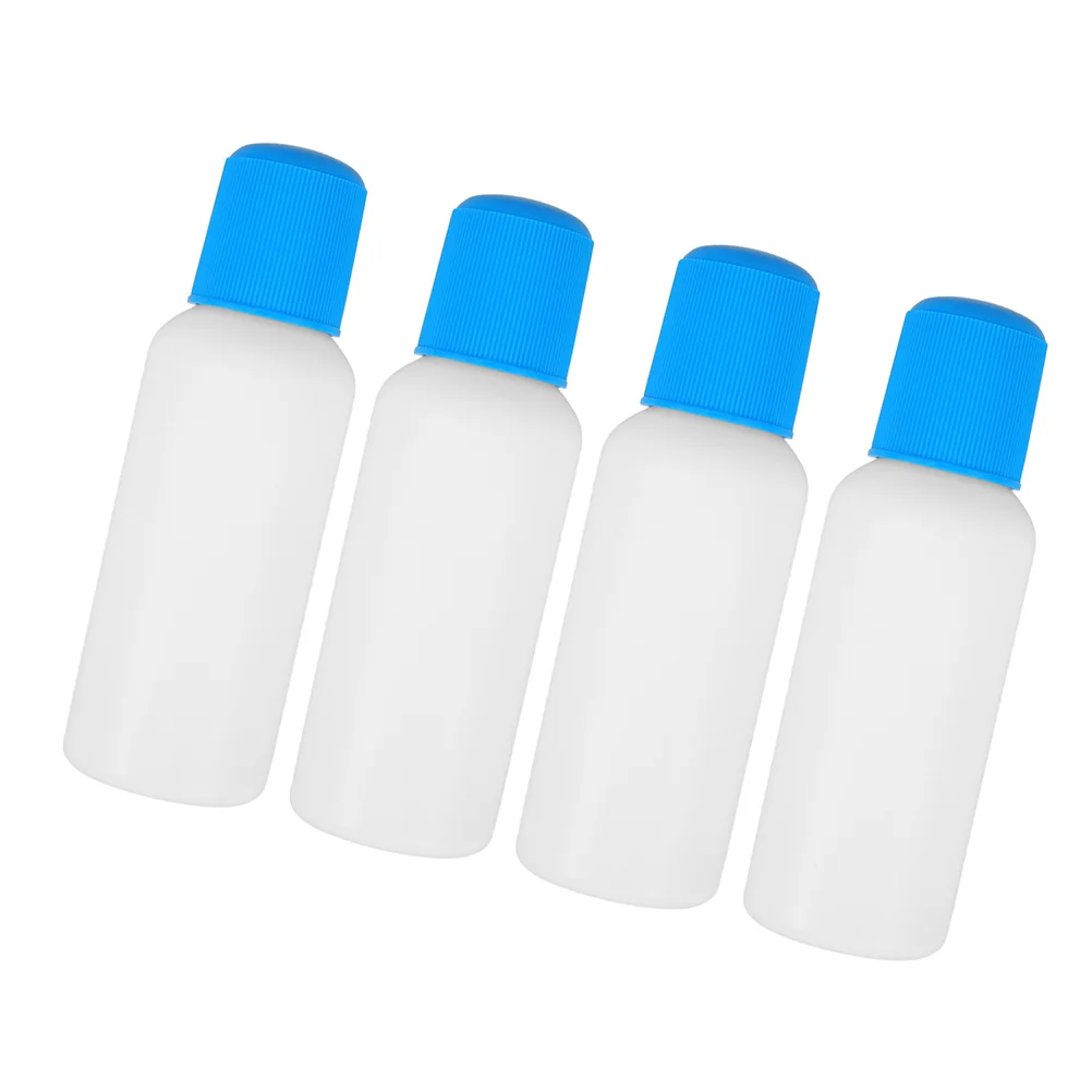 4 Pcs Liniment Bottle Sponge Head Squeeze Paint Applicator Plastic Ink Empty Bingo Dauber Bottles