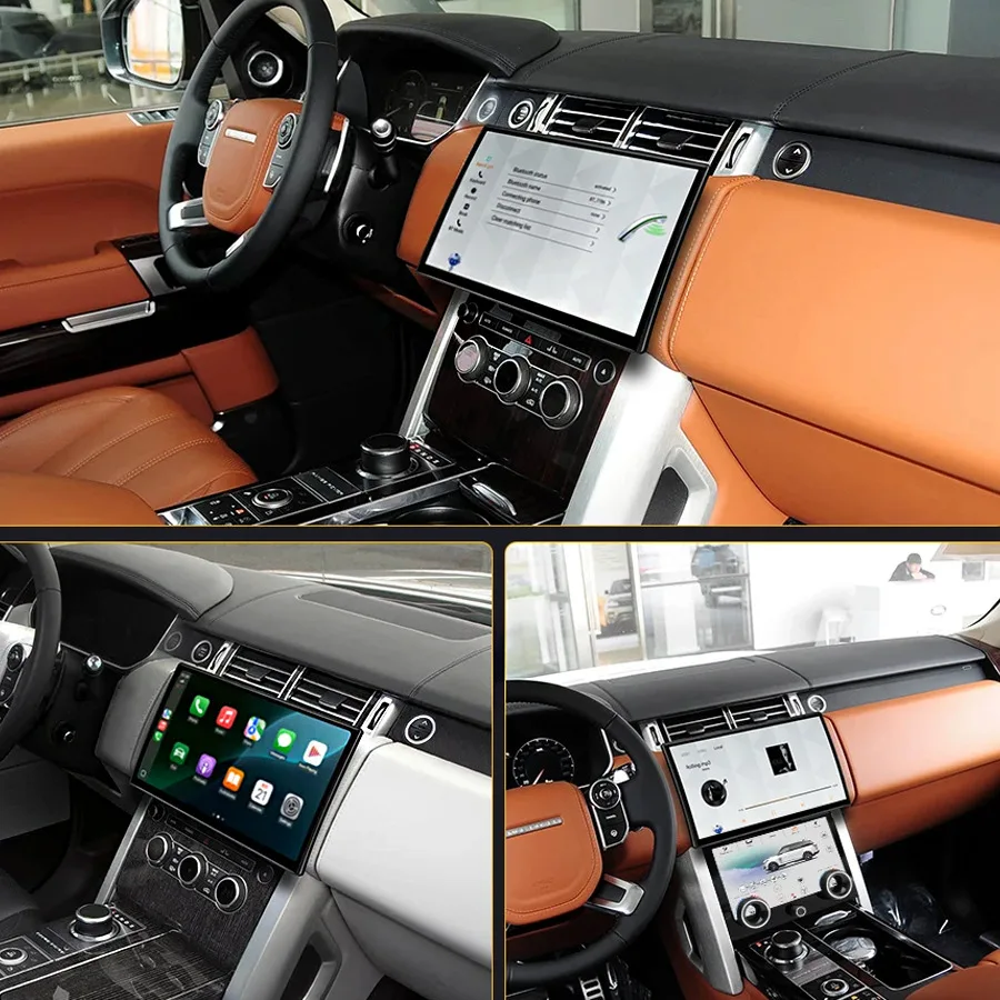 11.4inch Dual System Car Radio For Range Rover Vogue L405 2012-2019 Android Curved Screen Multimedia Player CarPlay Navigation