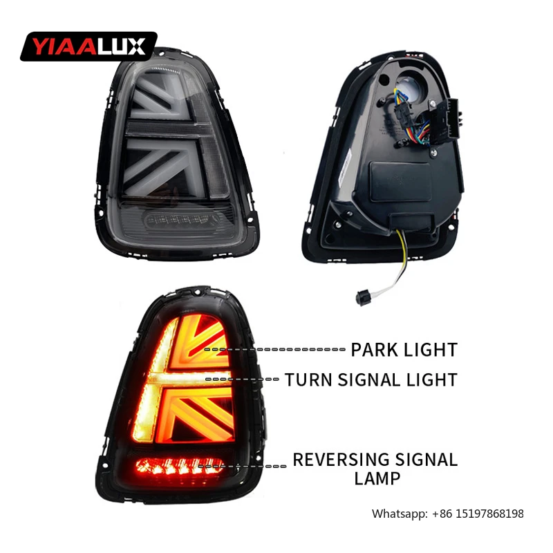 VLAND LED-Rückleuchten R56 R57 R58 R59 Montage Rückleuchte Rückleuchte 2007–2013 2. Generation Mk II One Hardtop SD für BMW Mini Cooper S