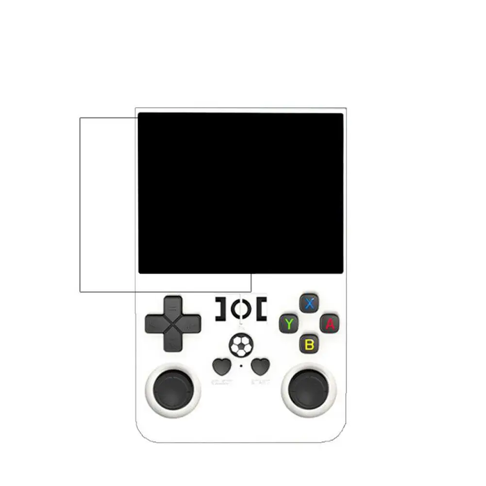 Screen Protector For R36 Pro Protective Film Handheld Game Console Accessories Clear 9H Tempered Glass Film Scratch Resistant 1