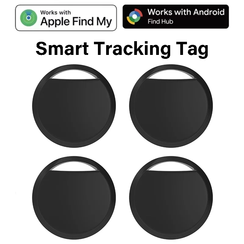 1-4pcs Mini Gps Smart Tracking Tag For Apple Android System Bluetooth Waterproof Tracker/key Finder/Luggage Tracker/Item Locator