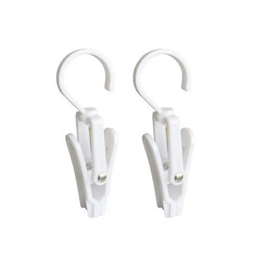 Hat Clip for Clothing Smooth Edges Hat Clip Rotating Hat Clip Clothespin Set for Windproof Drying Anti-slip Laundry for Hats