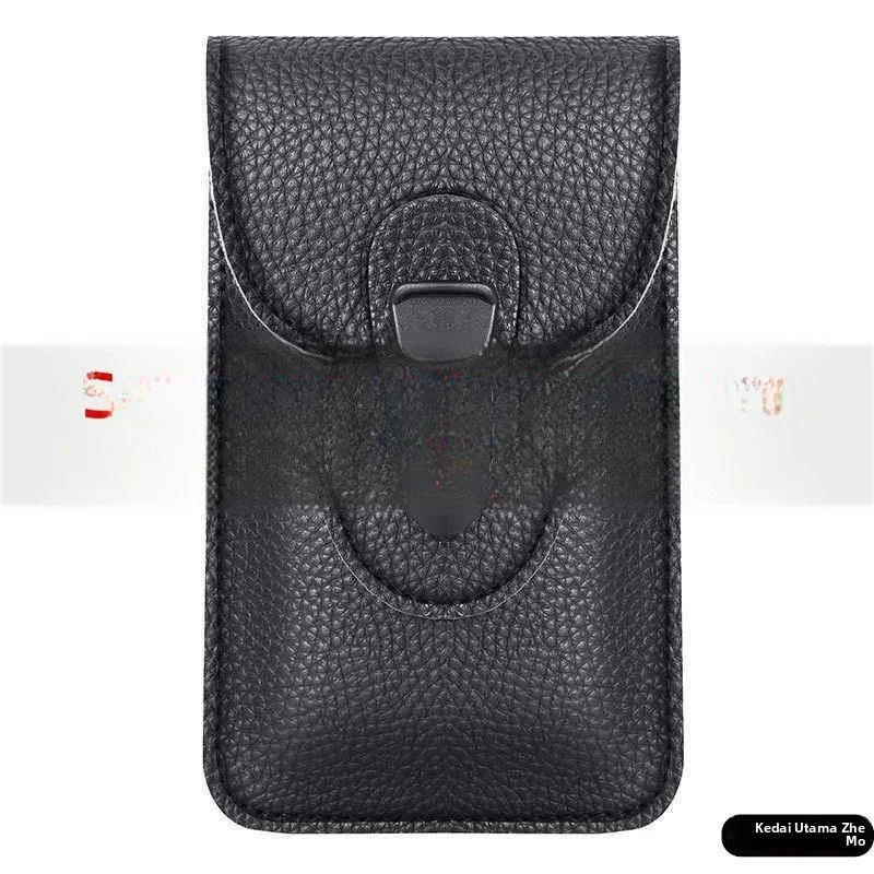 

Men's Multifunctional Waterproof Mobile Phone Waist Bag Ultra-Thin Faion Outdoor Worksite Waist Hanging Belt-ket