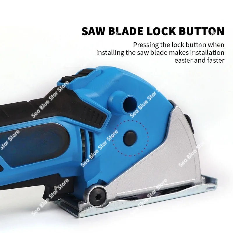 Mini SawCutting Multipurpose Portable Chainsaw with Slide Rail