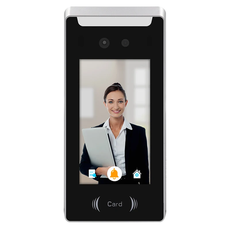

Biometric Dynamic AI Face Recognition Terminal Night Vision Time Attendance Access Control System