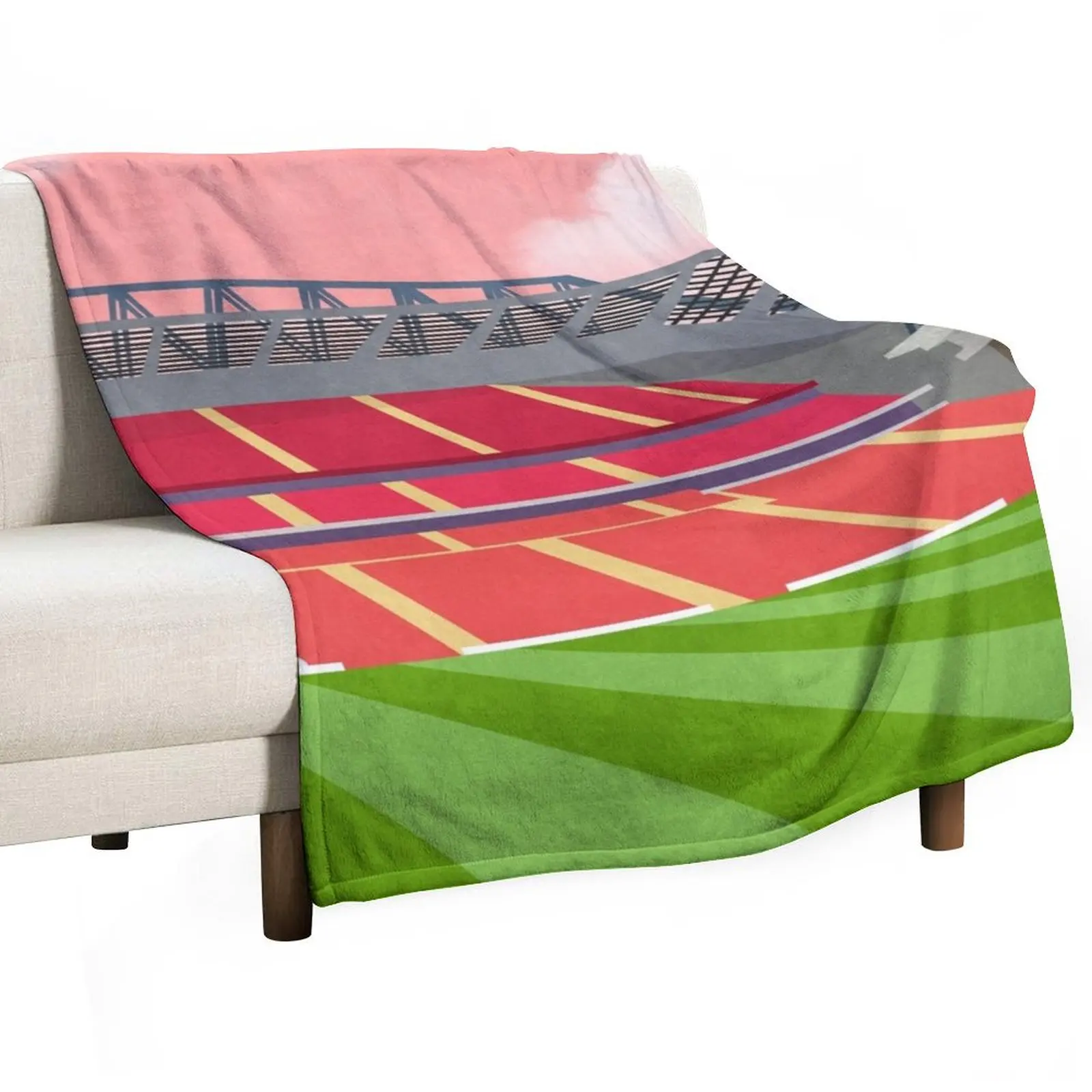 Anfield Throw Blanket manga Luxury St Blankets