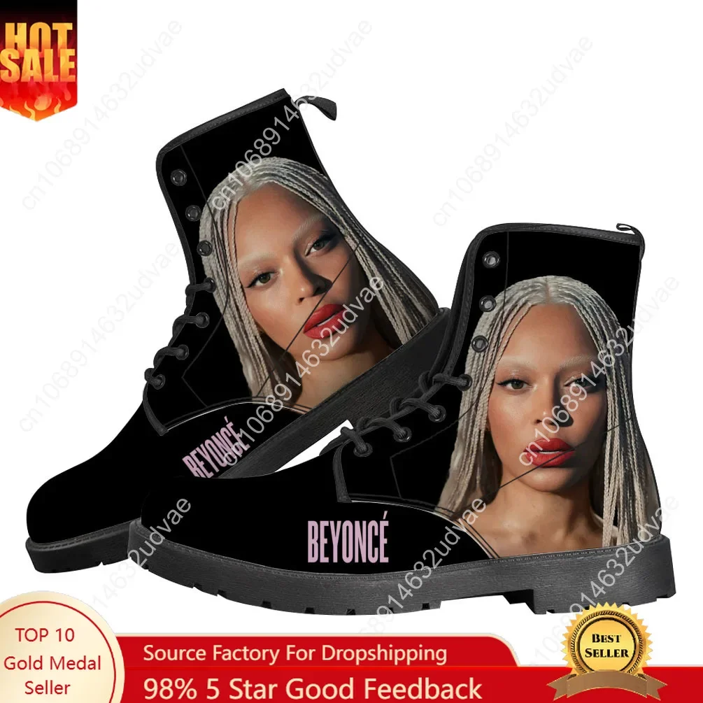 

Beyoncé Boots Mens Womens Teenager Shoes Casual Boot Outdoor Light High Quality Couple Print on Demand Customize Shoe