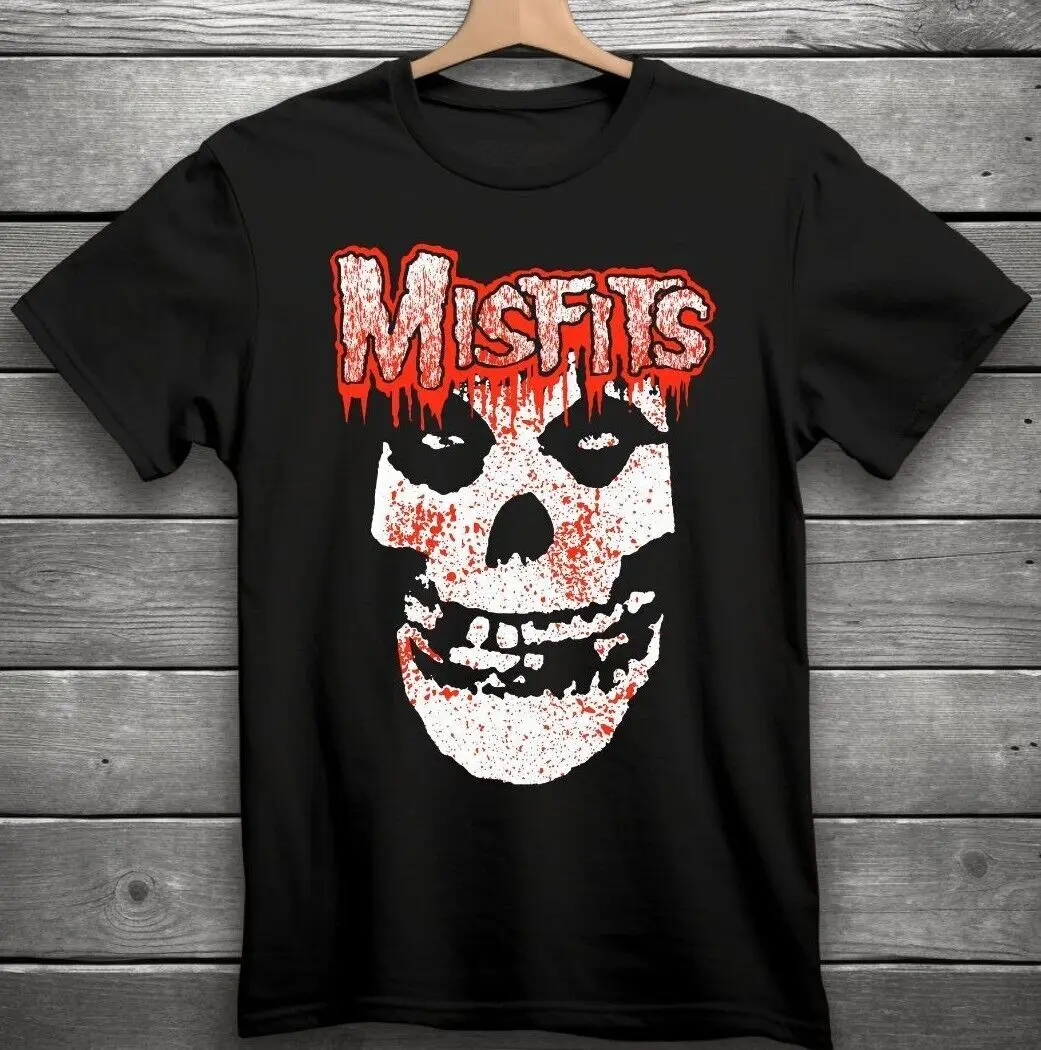 

Misfits Skull & Blood Rock, Band T-Shirt Black S-3XL