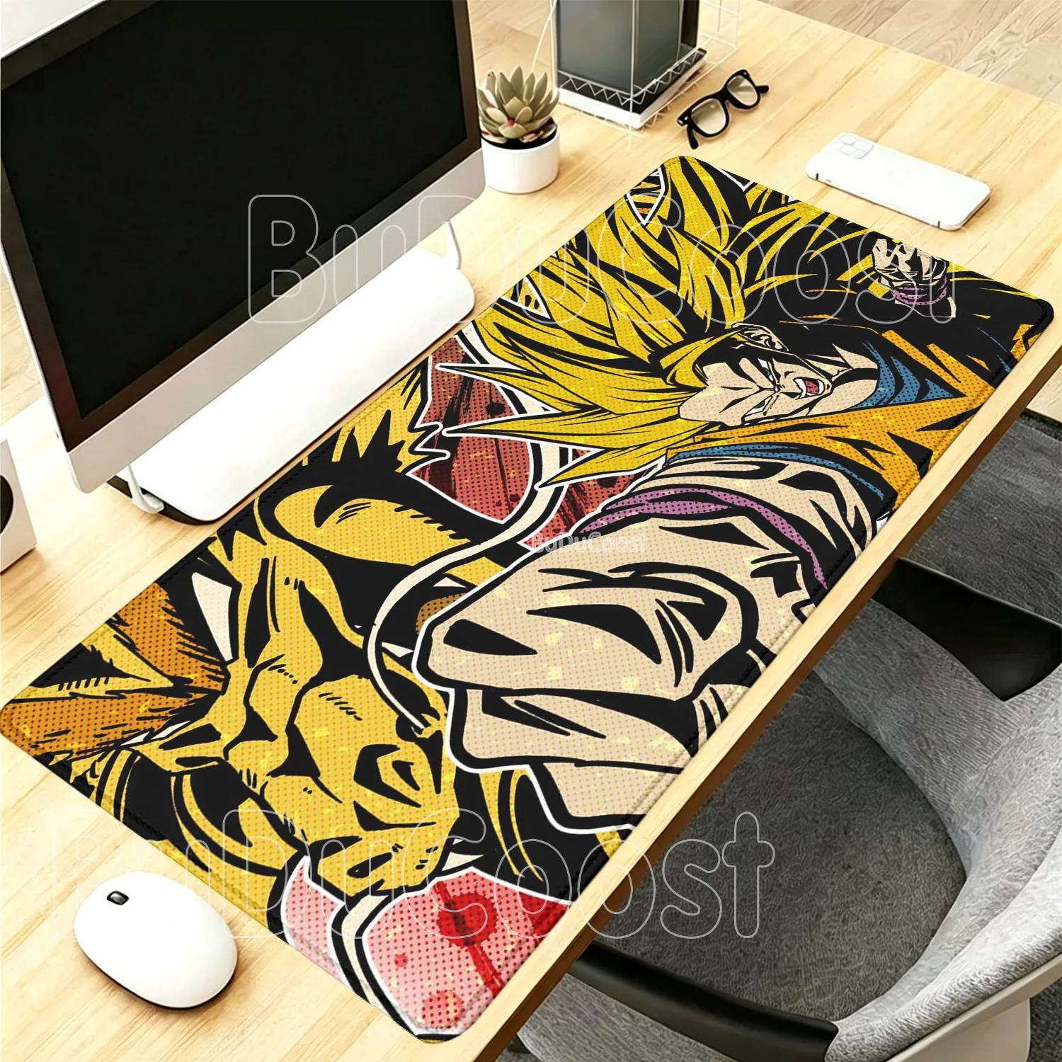 Son Goku Dragon Ball Super‌ Mouse pad Computer Desk Mat Keyboard Gaming Office accessorie HD printing XXL Non-slip base Mousepad