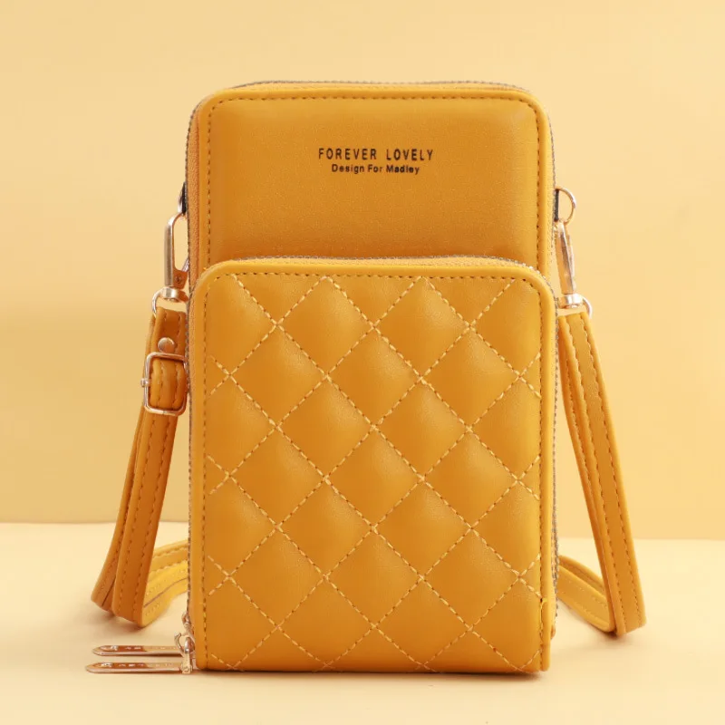 Crossbody Cell Phone Shoulder Bags for Women Mini Square Bag Phone Wallet Ladies Card Hold Purse Clutch Handbags Luxury Bags