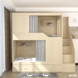 Space capsule bed bunk bed, student dormitory, small apartment, solid wood  bed, gaming hotel apartment, adult bed