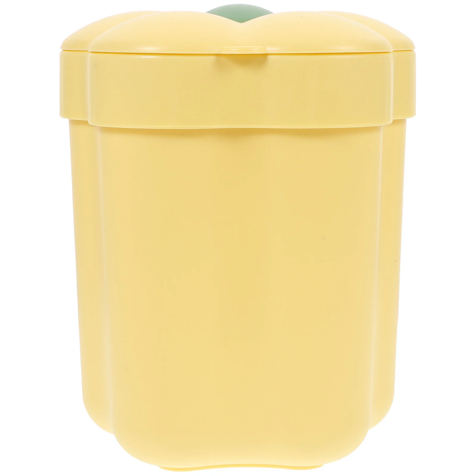 

Mini Desktop Trash Bin Premium Plastic Large Opening Lid No Smell Creative Home Office Bedroom Wastebasket Small Garbage Can
