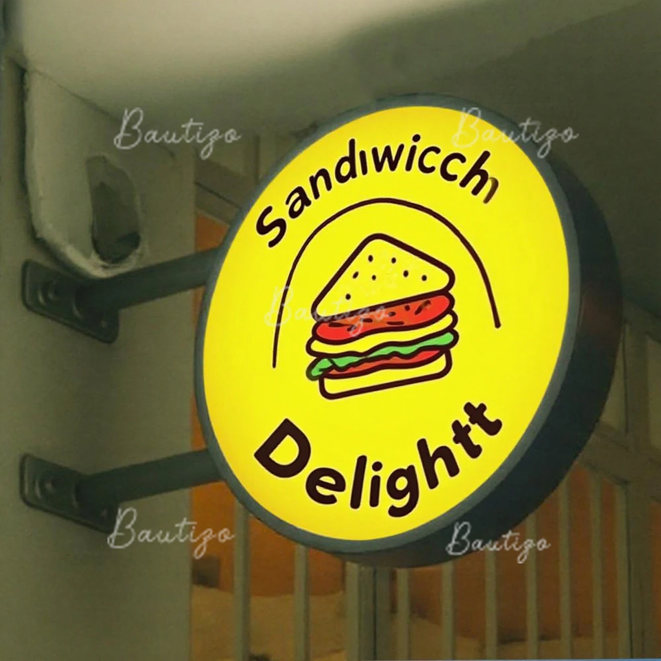 Huruf Logo Lampu LED Kustom, Papan Reklame Bercahaya, Signage Luar Ruangan Neon, Akrilik Dinding Rumah, Kotak Desain Pribadi yang Terang