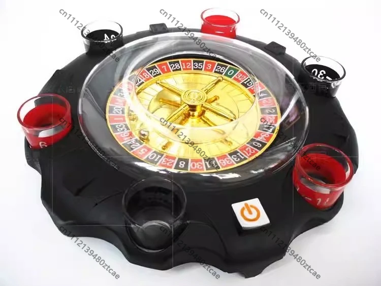 Electric Drinking Game Turntable Bar KTV Party Game Prop Spin Drinking Game Turntable