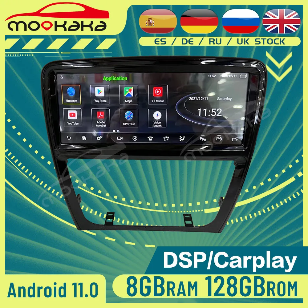 

Android 11.0 6G+128GB Car Radio For Jaguar XJ 2009 - 2016 Multimedia DVD Player GPS Navigation Auto Stereo Head Unit DSP Carplay