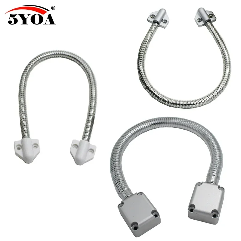 5YOA Stainless Steel Door Exposed Mounting Protection Loop Electric Cable Line for Control Lock Installation