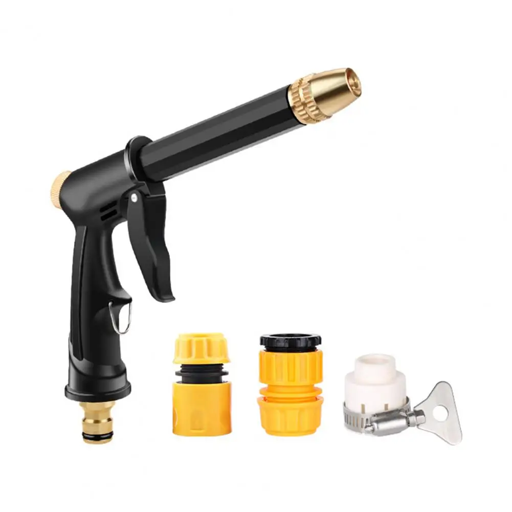 Pressure Washer Nozzle 1 Set Convenient Adjustable Ergonomic Handle Long Lifespan Pressure Water Nozzle Household Supplies