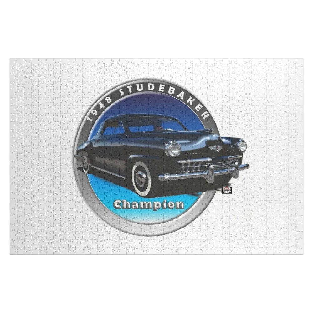 

Деревянный пазл-головоломка 1948 Studebaker Champion Coupe: персонализированный подарок для взрослых, аксессуар для диорамы
