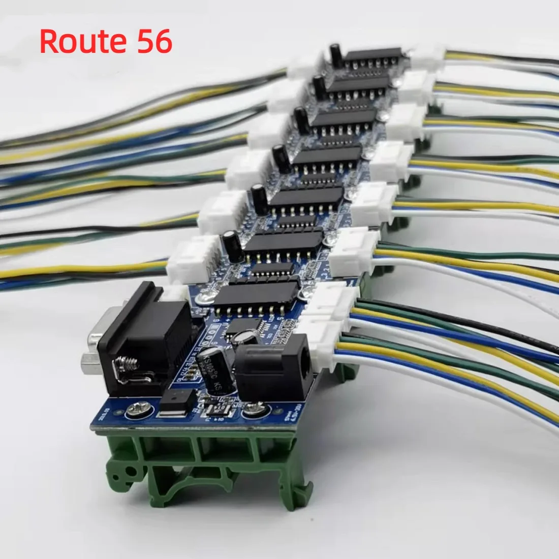 Comutador de 56 canais/módulo de aquisição de entrada digital rs232 modbus rtu