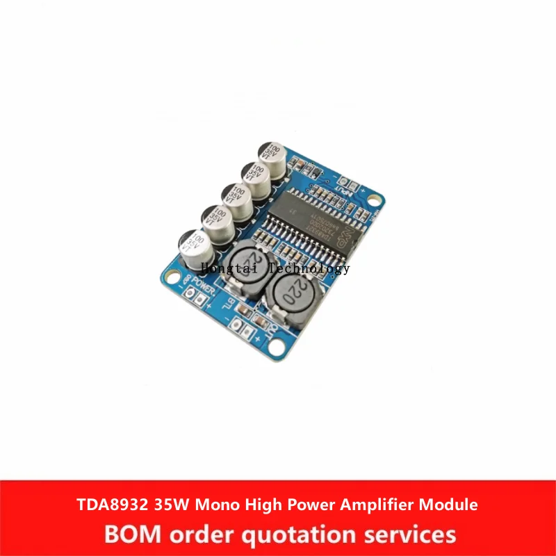 TDA8932 High Power Low Power Digital Amplifier Board 35W Mono Amplifier Module