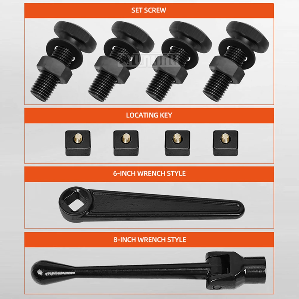 6 Inch 8 Inch Freestyle Split Flat Pliers Milling Machine Table Vise Cnc Split Combination Precision Vice
