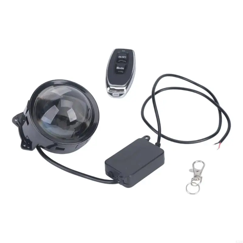 M76E Projektor-Scheinwerfer, dekoratives Licht, LED-Akzentlampe mit blinkendem Teufelsauge, animiertem Display und 12–36 – Detail 8