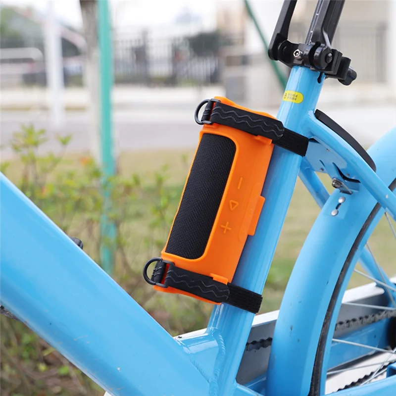 ELECT-For Flip7 Wireless Bluetooth Speaker Portable Sling Speaker Case Cover Soft Protective Case Anti-Knock Cover