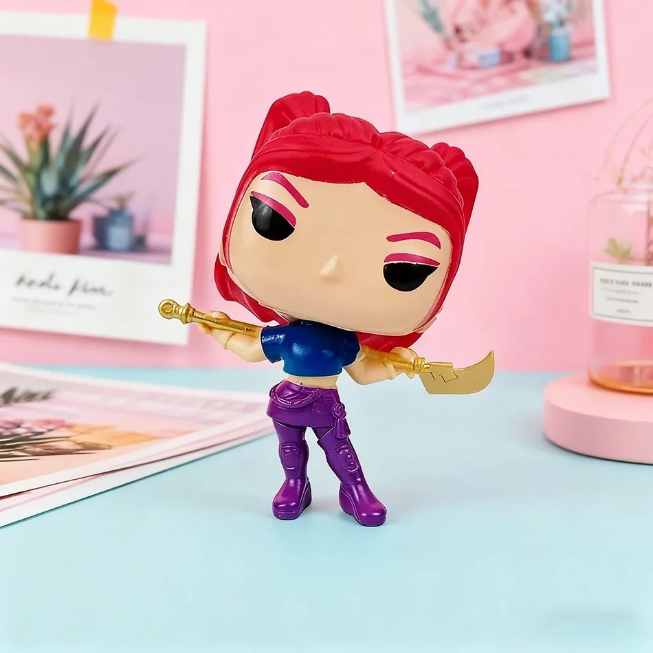 10個/セット アニメ KPOP デモンハンターズ アクションフィギュア おもちゃ デルピーズ タイガー ルミ ミラ ゾイ サッシ フィギュア ドール 子供向けファンギフト 飾り