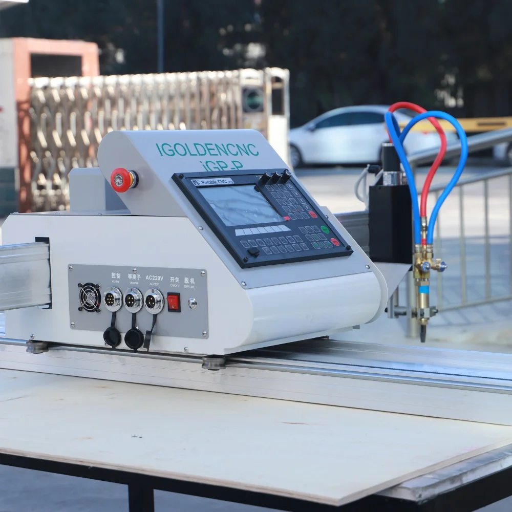 Portable CNC Plasma Cutter with Fangling System for Carbon Steel Stainless Steel Aluminum Cutting