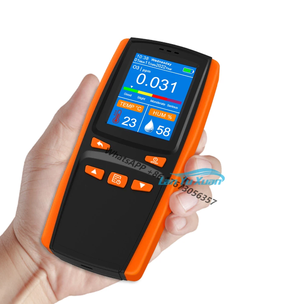 Newest Portable Ozone Meter Gas Analyzer for Industry Measurement O3 Air Detectors Spain Germany France Japan Market