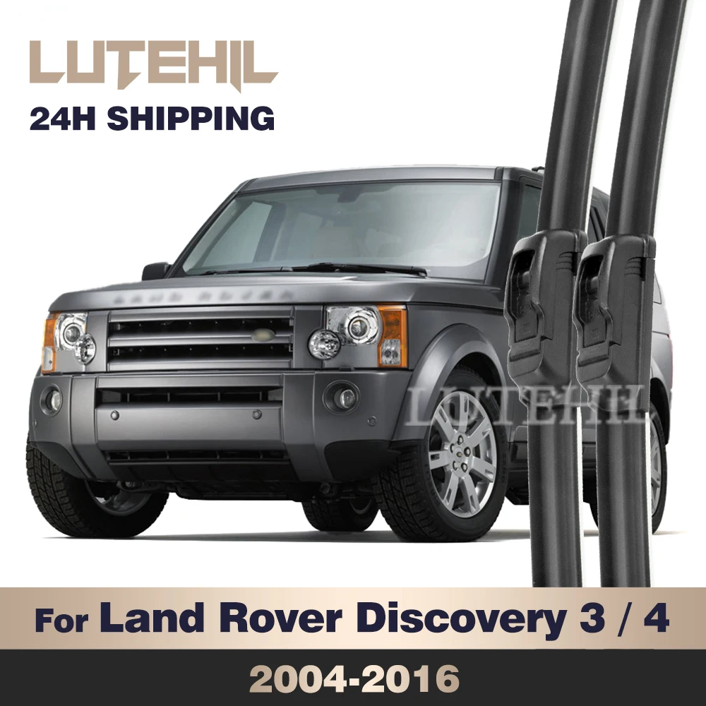 Escobillas de limpiaparabrisas delanteras para Land Rover Discovery 3/4, LR3, LR4, 2004-2016, 2005, 2006, 22 "+ 22"