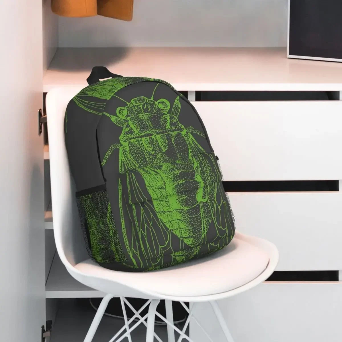 Cicada Cartoon Students Backpacks, Teenager Bookbag, School Bags, Travel Rucksack, Initiated Bag, Large Capacity