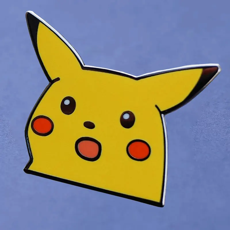 

Kawaii Pikachu Hard Enamel Pins Collect Cute Anime Movies Pokemon Lapel Badge Jewelry Gift Cartoon Brooches For Children