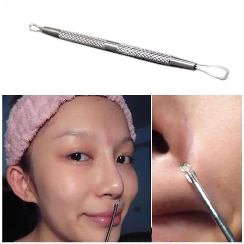 Professionele Smet Extractor Naalden Mee-eter Remover Tool Roestvrijstalen Puistje