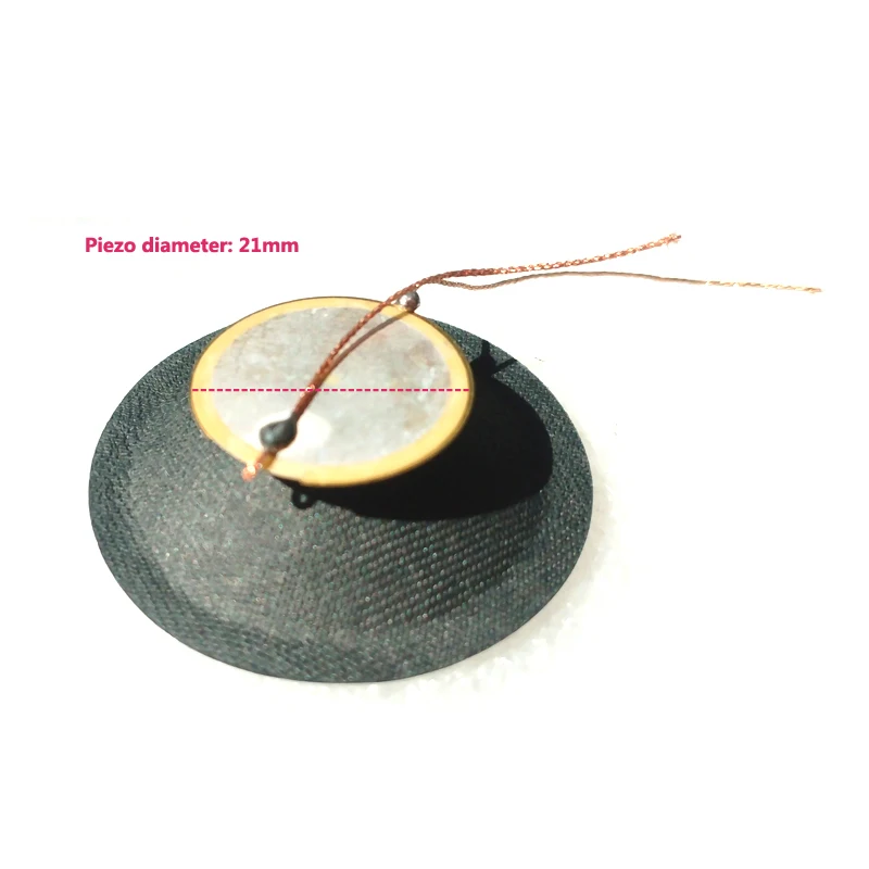 10Pcs/Lot 1.5 inch 41mm  Piezo Tweeter Buzzer Paper Cone Beep Ceramic Film Horn Speaker Repair Accessories
