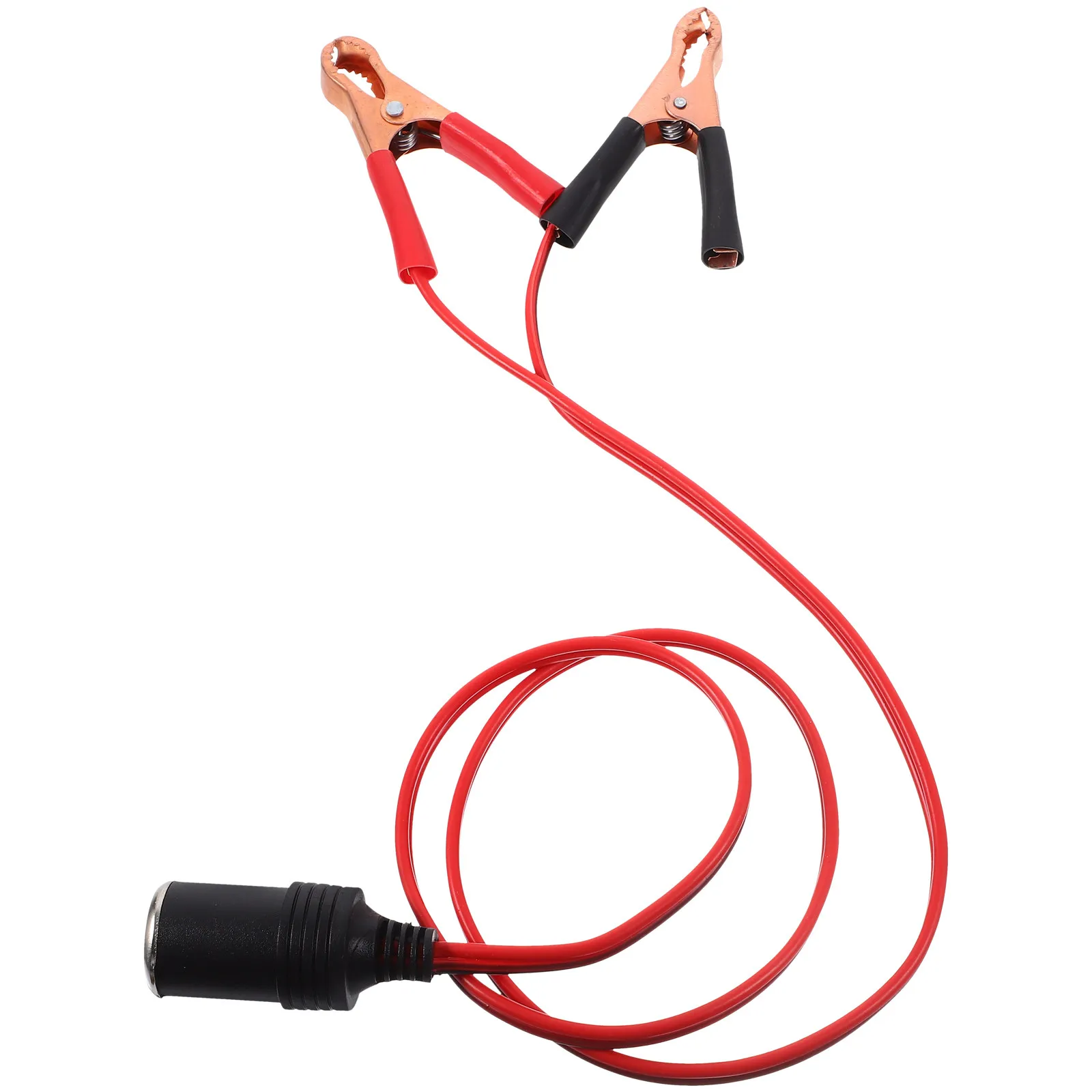 

Car Booster Cable Heavy Duty 1.5m Iron Copper Plated Clips Color Coded Portable Jumper Cable for Car Refrigerator Air