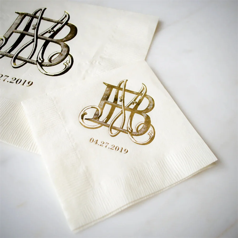 50PCS Drink Size Matters Personalized Party Napkins, Of Course Size Matters, Champagne Bar, Custom Cocktail Napkins, Alcohol Quo