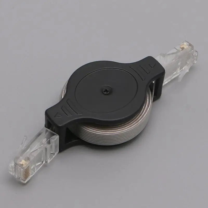 A9LF LAN RJ45 Cáp mạng Internet màu đen cho bộ định tuyến máy tính Ethernet Dây điện