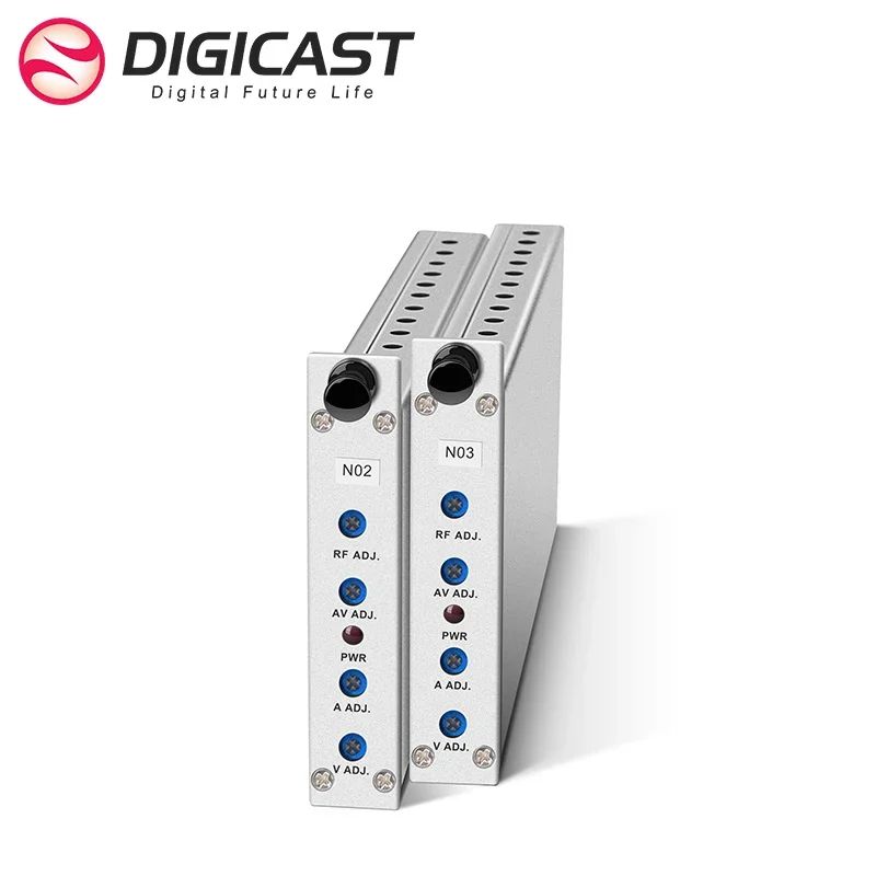 DMB-6100F 24 AV Channel Modules CATV Fixed and Agile  Modulator Cable TV Analog Modulator factory