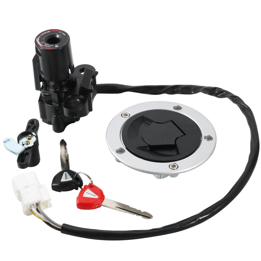 

Крышка бака переключателя зажигания для Kawasaki Ninja 650 400R ER650 EX400 ER-6N EX650 ER-6F 51049-0714 51049-0039 27005-0552 27045-5452